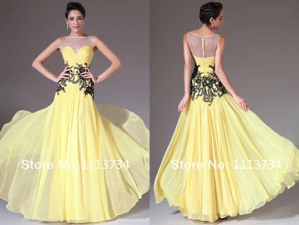 Vestido de renda вечерние новые модные сексуальные женские аппликации желтого цвета строгое длинное вечернее элегантное платье для матери невесты