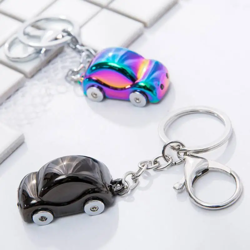 

Fashion Metal Car-styling Keychains Key Holder Car Key Rings Car Shape Keyring New