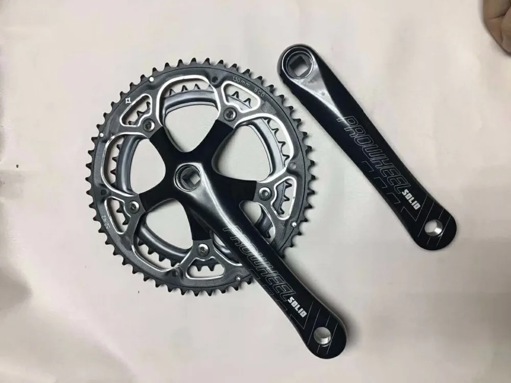 

Prowheel 42 52 T 170mm Aluminum alloy CNC 8 9 speed road bike crank