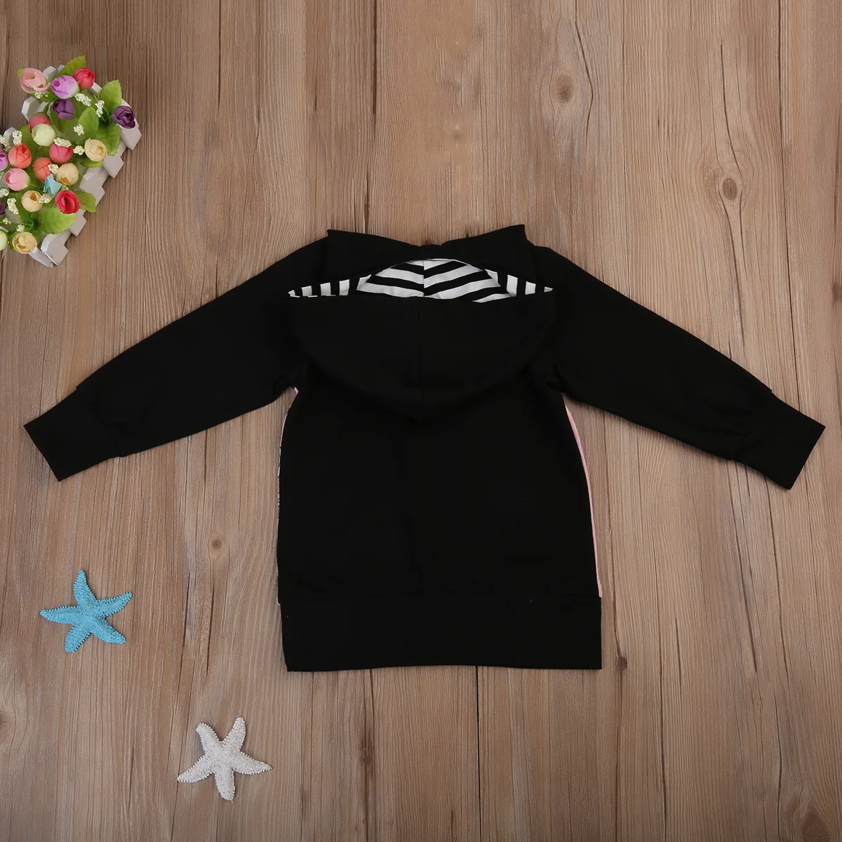 Детская куртка с длинным рукавом и капюшоном изображением животных|girl coat|little girl