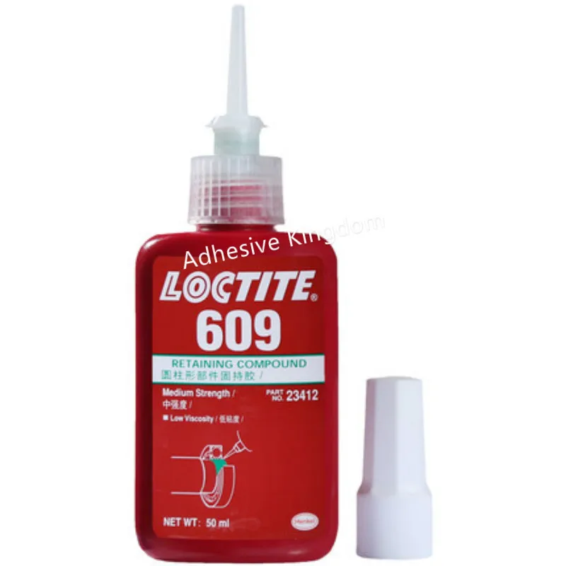 50 мл Loctite 609 цилиндрические детали удерживающий клей Высокая прочность крепления подшипника