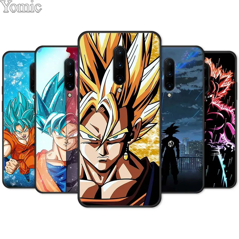 

dragon ball Ultra Instinct Vegeta Black Soft Case for Oneplus 7 7 Pro 6 6T 5T Silicone Phone Case for Oneplus 7 7Pro TPU Cover