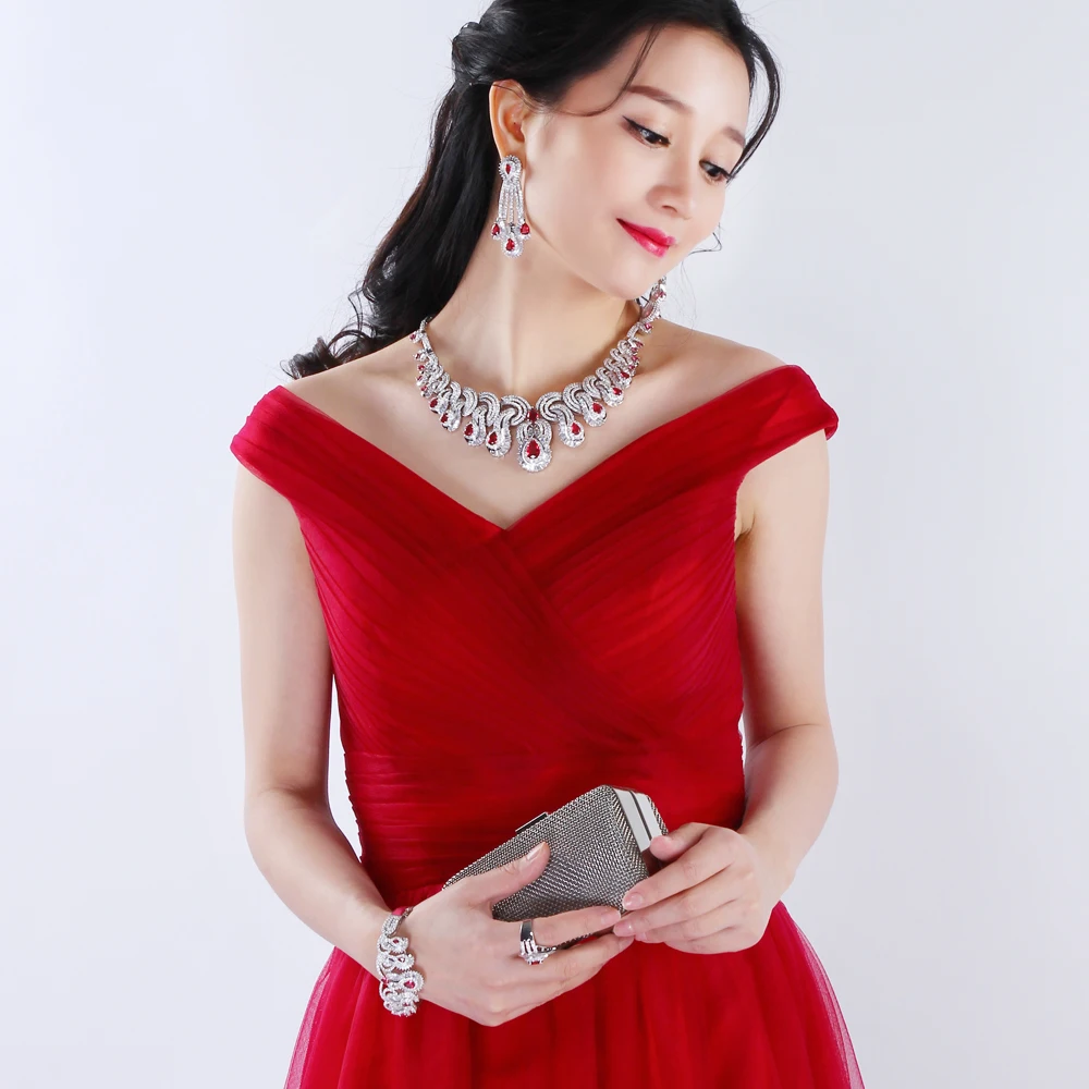 wedding 4pcs jewelry sets (17)
