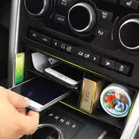 Car Interior Accessories High Quality Plastic Central Console Multifunction Storage Box for Land Rover Discovery Sport 2015-2018