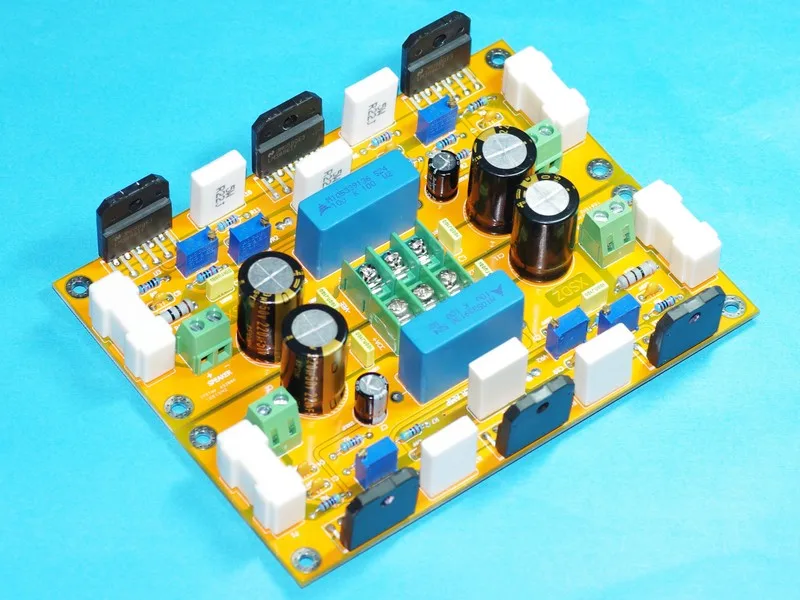 

2018 LM3886 three parallel power amplifier board mono 150W