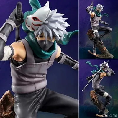 

Action figure Naruto Hatake Kakashi cartoon doll PVC 24cm