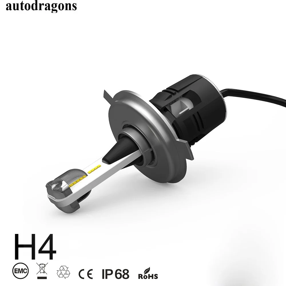 Autodragons 2 * D2S D4S B6 Автомобильный светодиодный фонарь мини размер CSP противотуманная