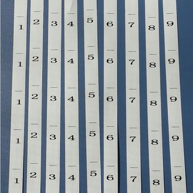 

300pcs/lot Nylon woven/care number size lable washable embroidered for garment clothes/clothing/bags/shoes tags accessory