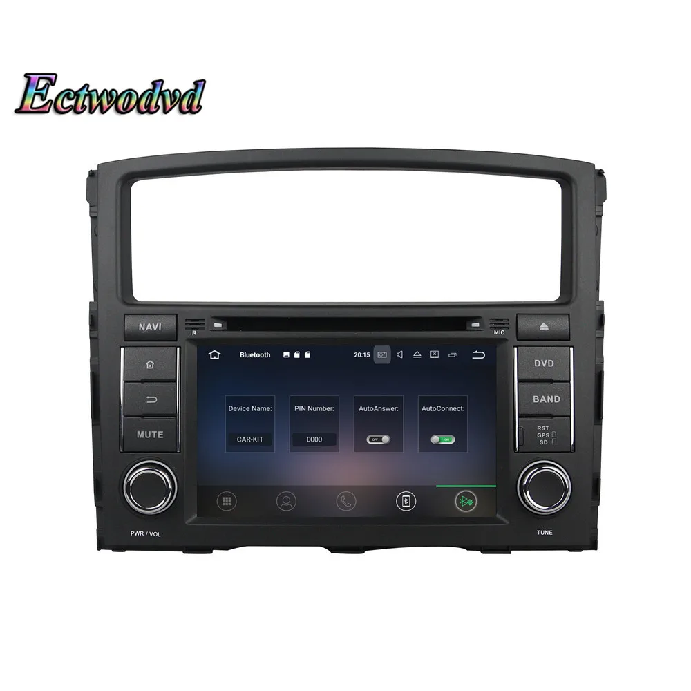 Discount Ectwodvd Octa Core 4G RAM 64G ROM Android 9.0 Car Multimedia DVD Player GPS HeadUnit for Mitsubishi PAJERO V97/V93 (2006-2011) 19