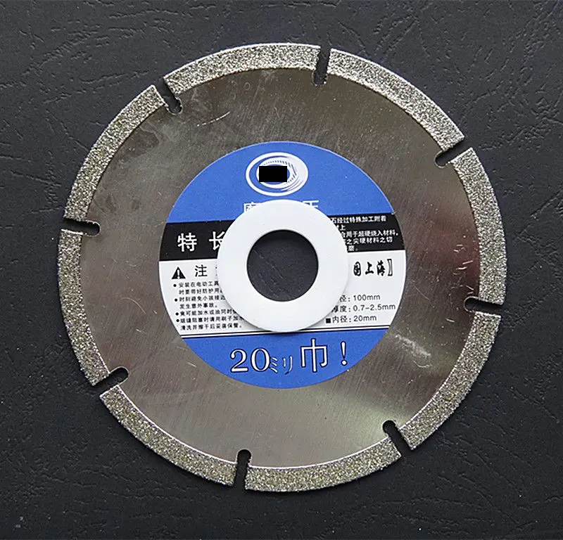 100*20mm Marble Cutting Wheel Abrasive Circular Saw Blades Diamond Cut