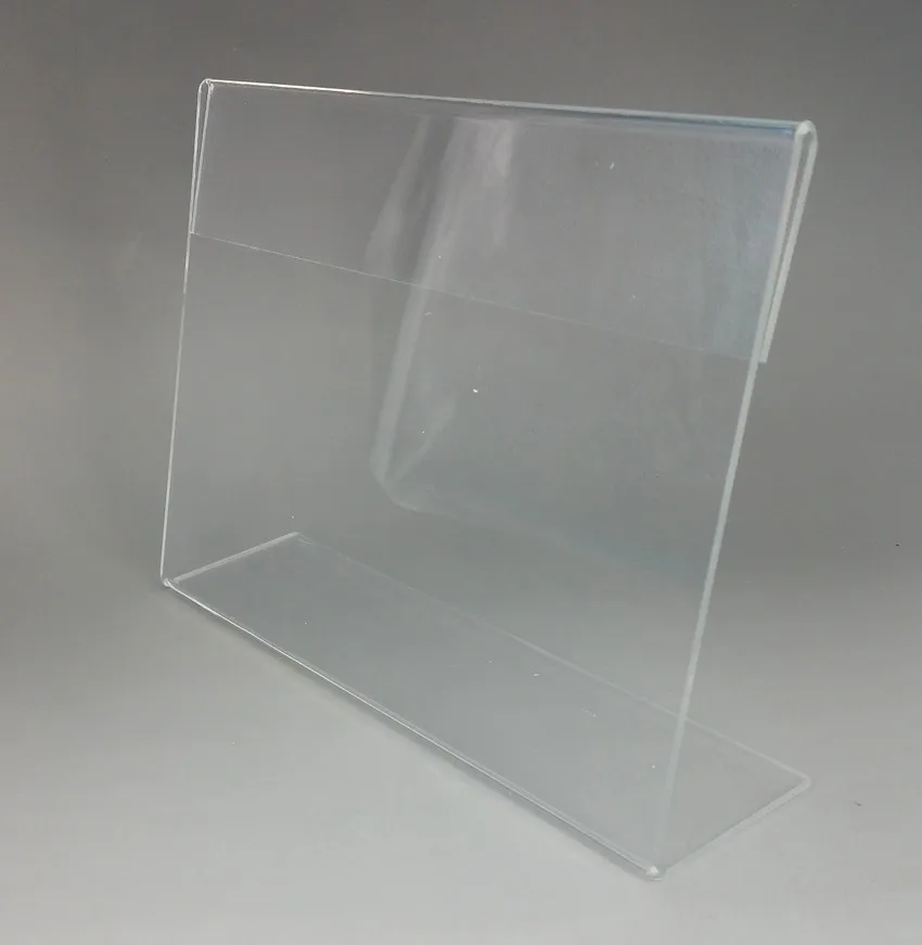 Buy 19x13cm Plastic Clear Acrylic T2mm Sign Display