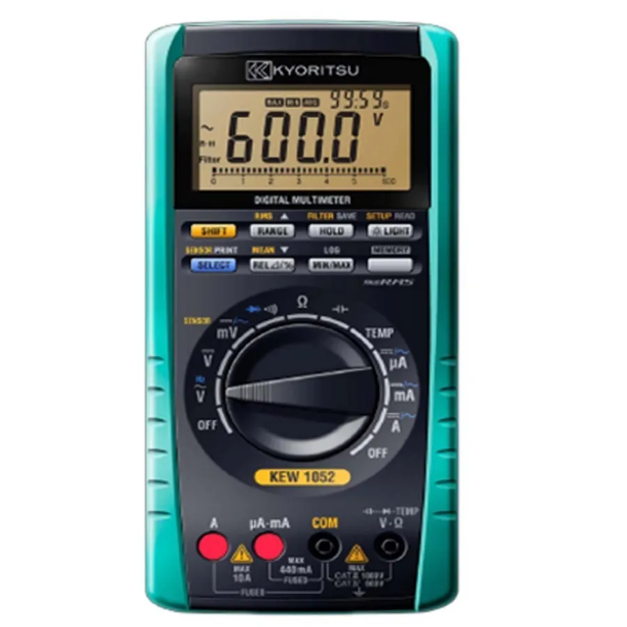 KEW 1051/1052 Цифровой мультиметр ток и напряжение высокая прецизионный