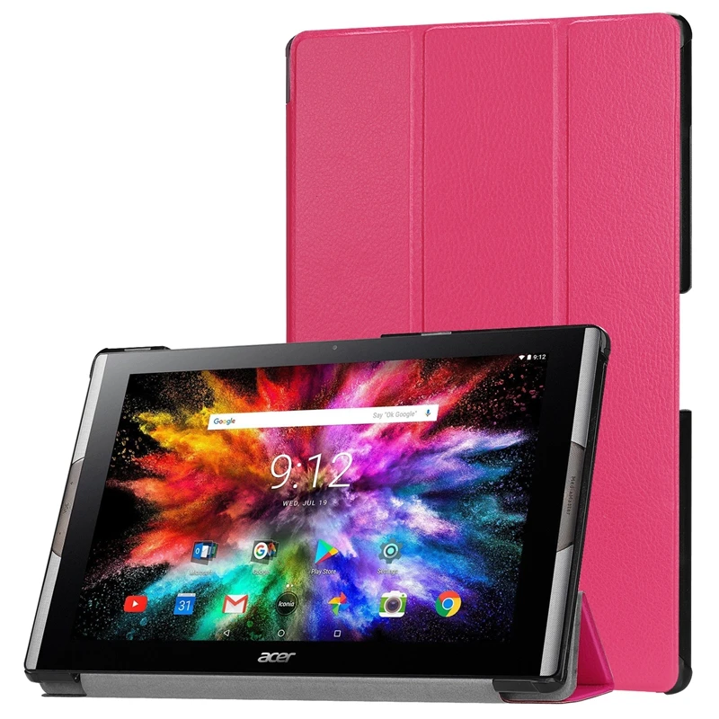 Flip Book Cover Pu Leather Case For Acer Iconia Tab 10 A3a50 One 10 A3