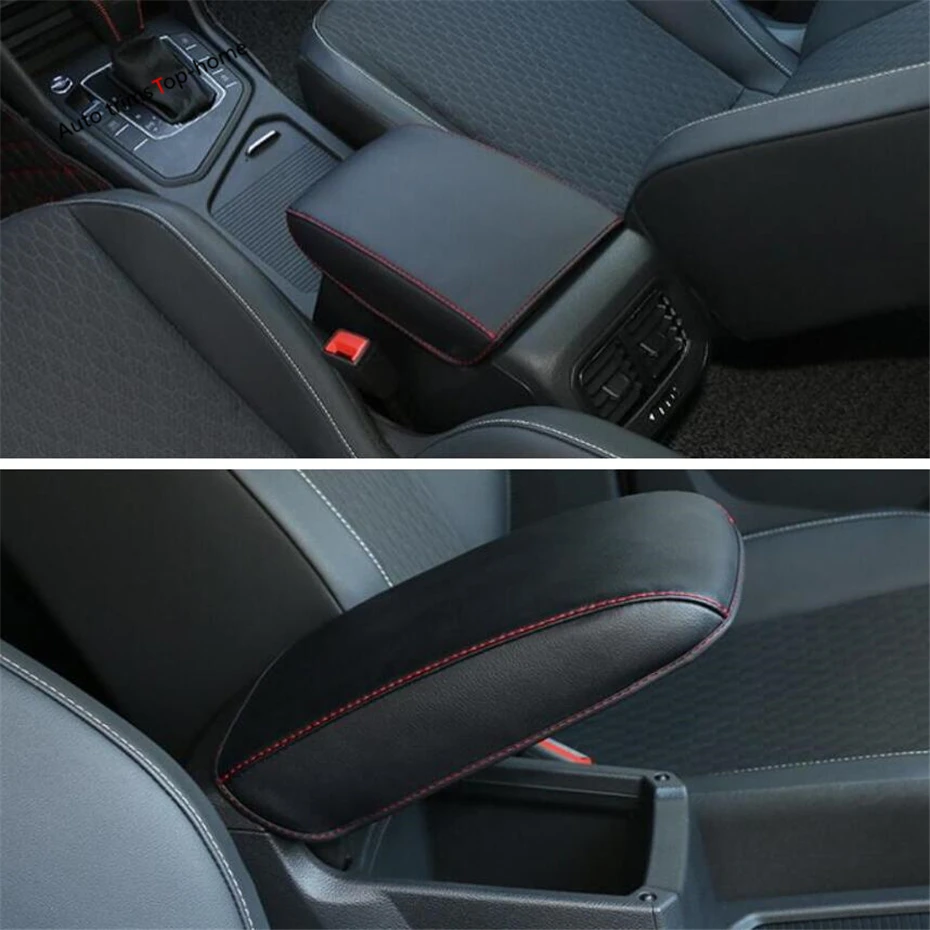 Аксессуары Yimaautotrims для VW Volkswagen Tiguan MK2 2016 2020 подлокотник кобура коврик защитный