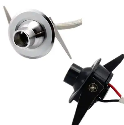 Светодиодный миниподсветка для шкафа 1 Вт Светодиодный светильник AC85-265V Светодиодный точечный светильник содержит светодиодный драйвер