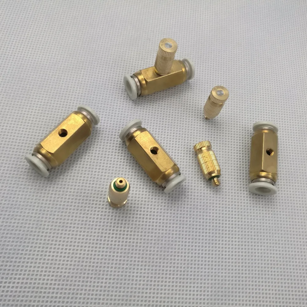 mist nozzle quick hose connector coupling slip lock elbow Fog Mist System Slip Lock Connector fog system | Дом и сад