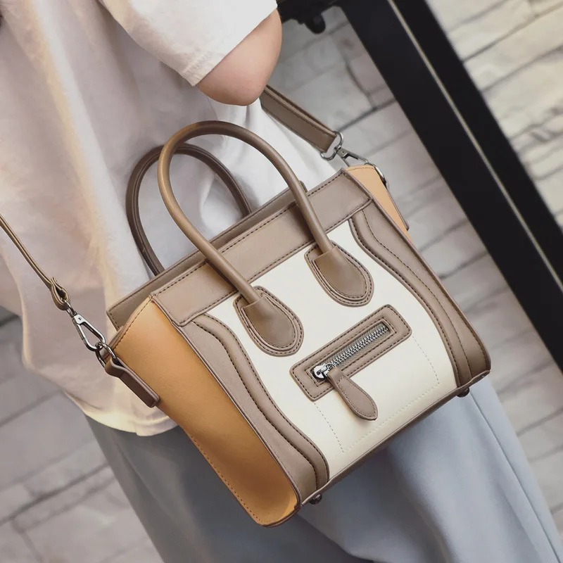 

Handbags Summer Hit The New Color Wings Bag Oops Face Package European And American Fashion Trend Packet Casual Shoulder Bags