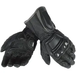 2018 Dain SCP длинные перчатки мотоцикл мото мотокроссу мужские кожаные черные перчатки