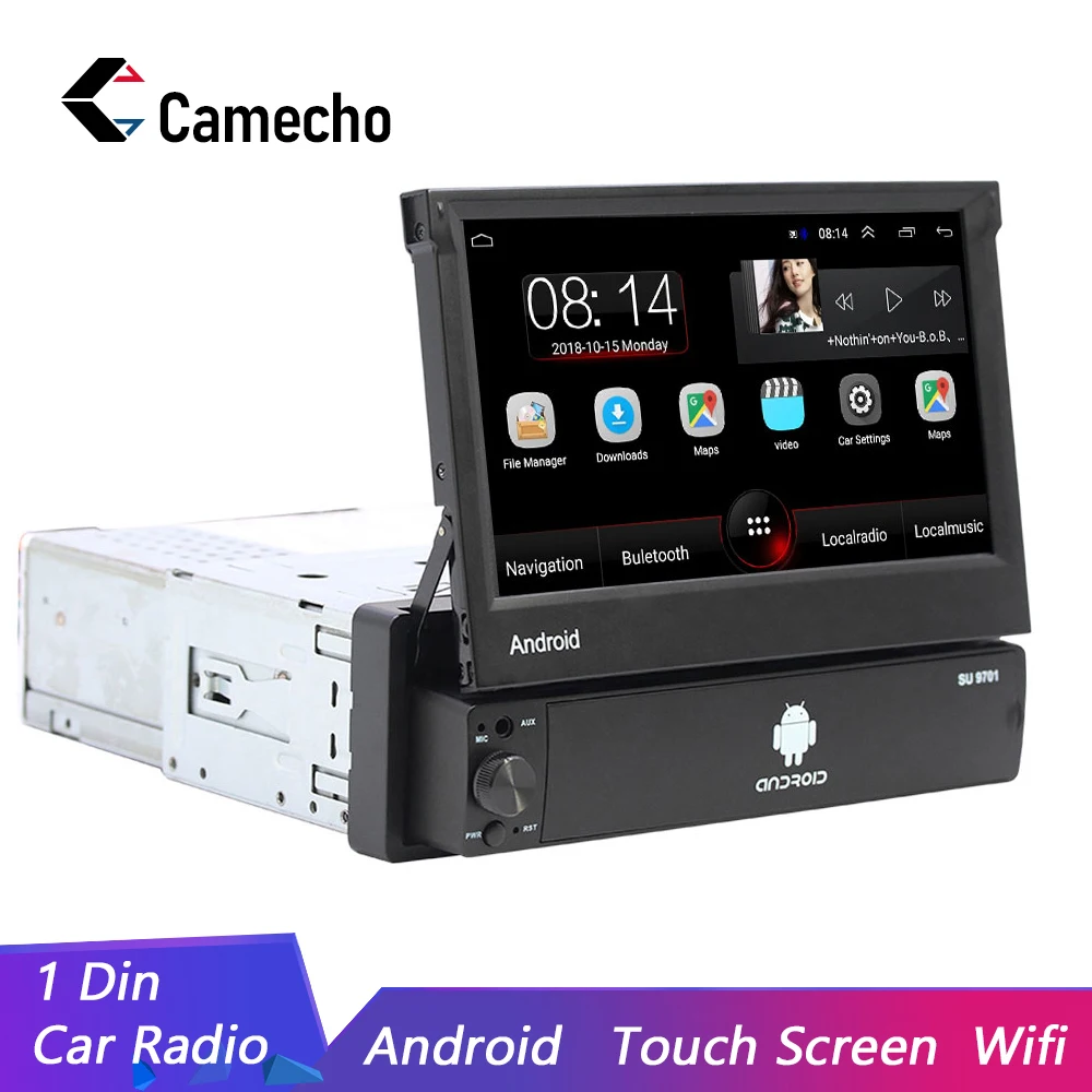 

Camecho universal Autoradio Android 8.1 Car Multimedia Player Car Radio Car Stereo 1DIN 7'' GPS Wifi Bluetooth Auto Radio Stereo