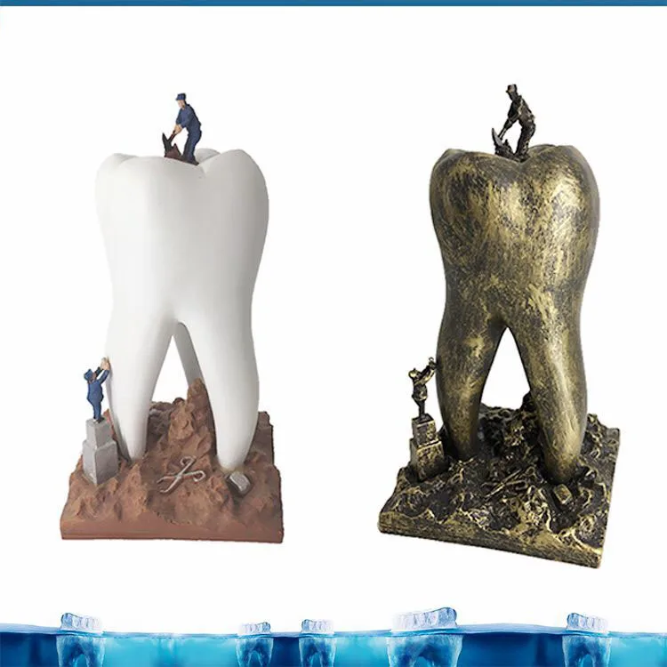 Подарок для дантиста, изделия из смолы, игрушки, зубные артвары, зубы, рукоделие, стоматологическая клиника, украшения, предметы интерьера, креативная скульптура