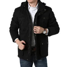 Зимняя Новинка, парка, куртка для мужчин, толстая, теплая, ветровка, пальто для мужчин, с капюшоном, съемный, флис, шерсть, подкладка, парка для мужчин размера плюс M-5XL, парки