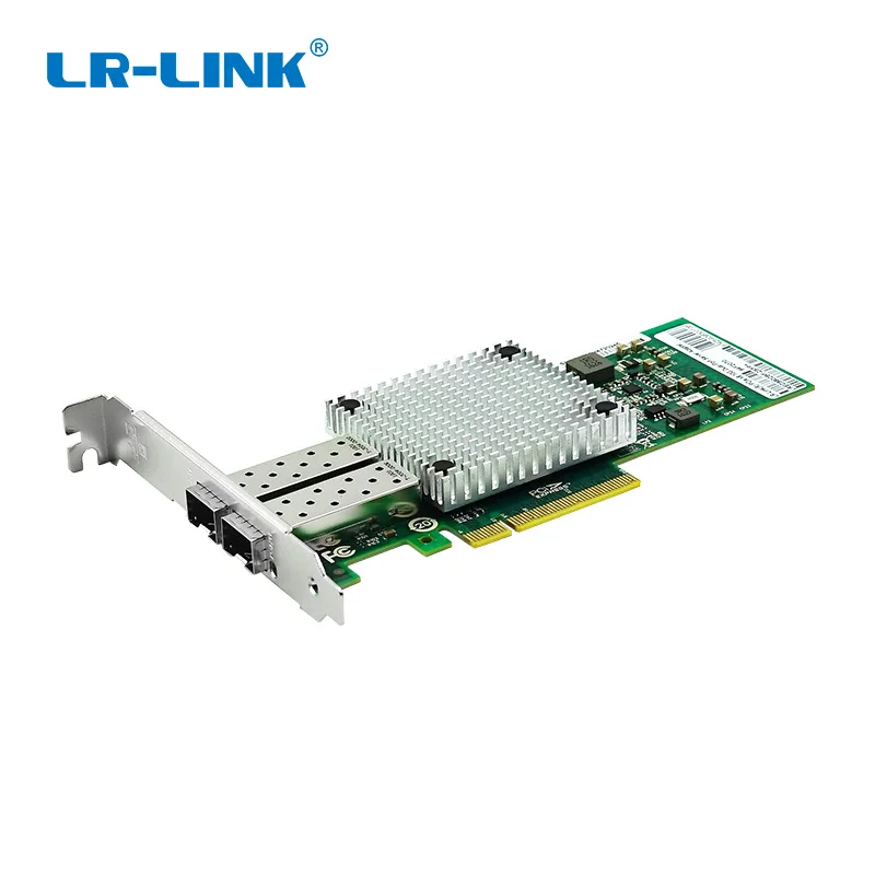 LR-LINK 9802BF-2SFP+ 10Gb Ethernet Card PCI-E Dual Port Fiber Optical Server Adapter Intel 82599 Compatible E10G41BTDA X520-DA2 LR-LINK 9802BF-2SFP+ 10Gb Ethernet Card PCI-E Dual Port Fiber Optical Server Adapter Intel 82599 Compatible E10G41BTDA X520-DA2