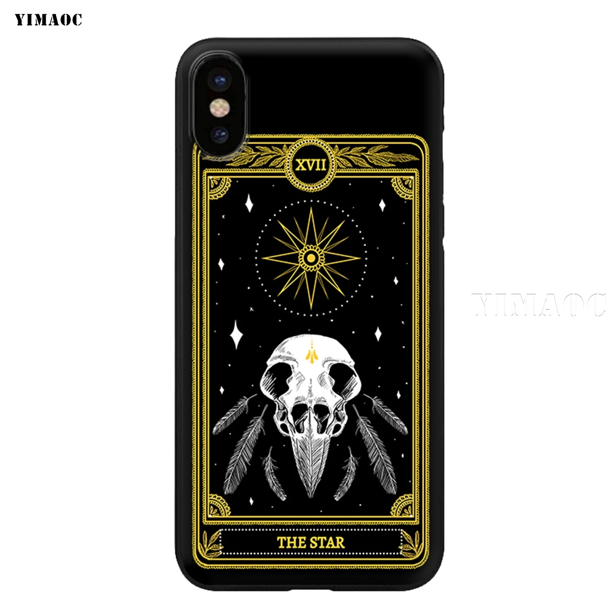 Силиконовый мягкий чехол YIMAOC Death Tarot для iPhone 11 Pro XS Max XR X 8 7 6 6S Plus 5 5S SE - Цвет: 6