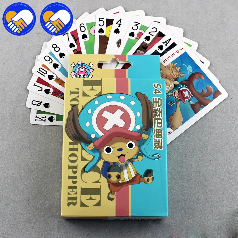 おもちゃ夢 54 ピース パックアニメワンピースジョー ルフィコレクションポーカーカード再生ボードゲームカードとボックス Anime One Piece One Piecewith Box Aliexpress