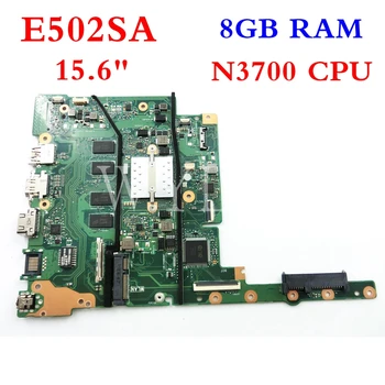 

E502SA 8GB RAM N3700 CPU mainboard For ASUS E502SA E502S E402SA E402S laptop motherboard Tested Working 90NB0B70-R00080