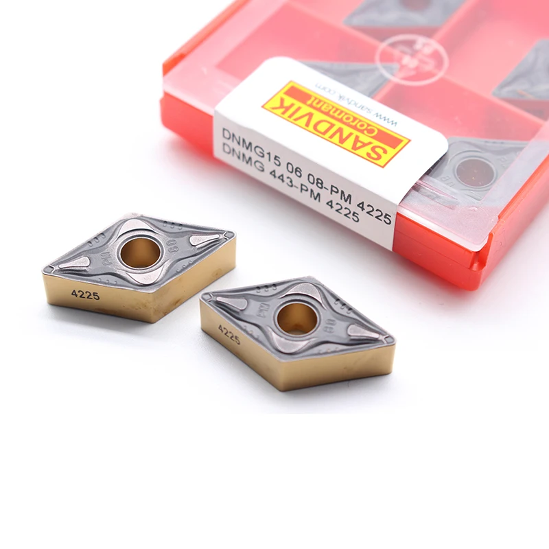

DNMG150608 PM 4225 Sandvik External Turning tool DNMG 150608 Carbide Insert Lathe Cutting Tool CNC for Steel