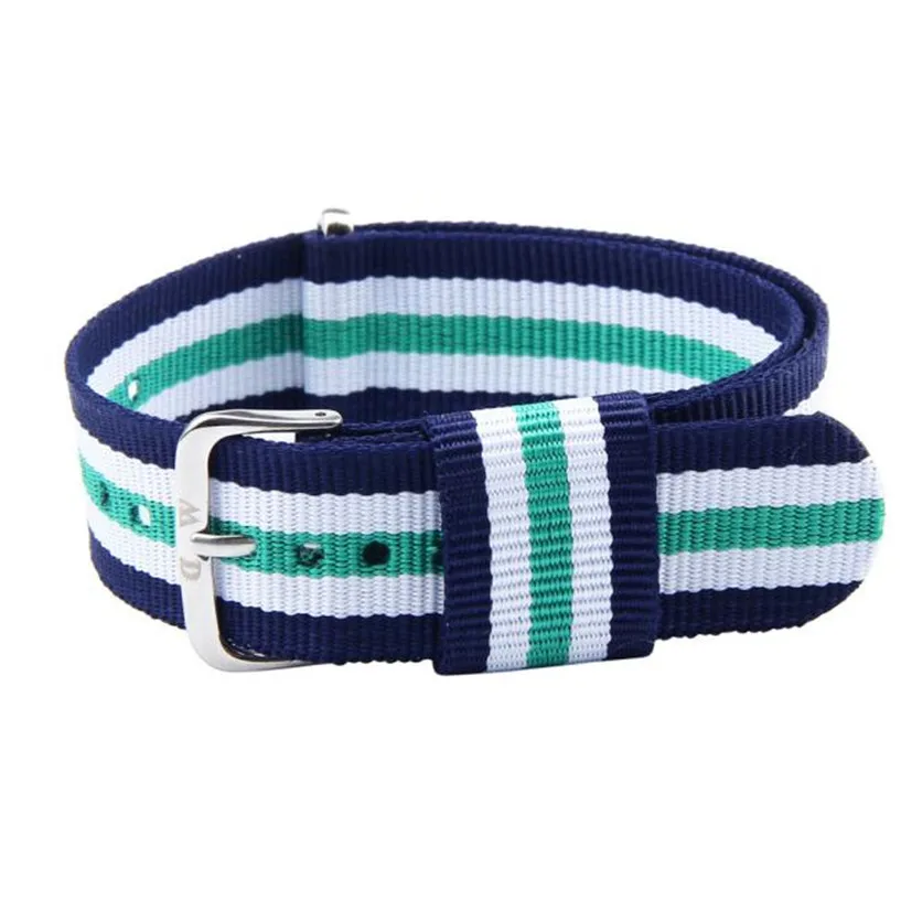 

fabulous 2016 Fashion Canvas 20mm Wrist Watch Band Strap