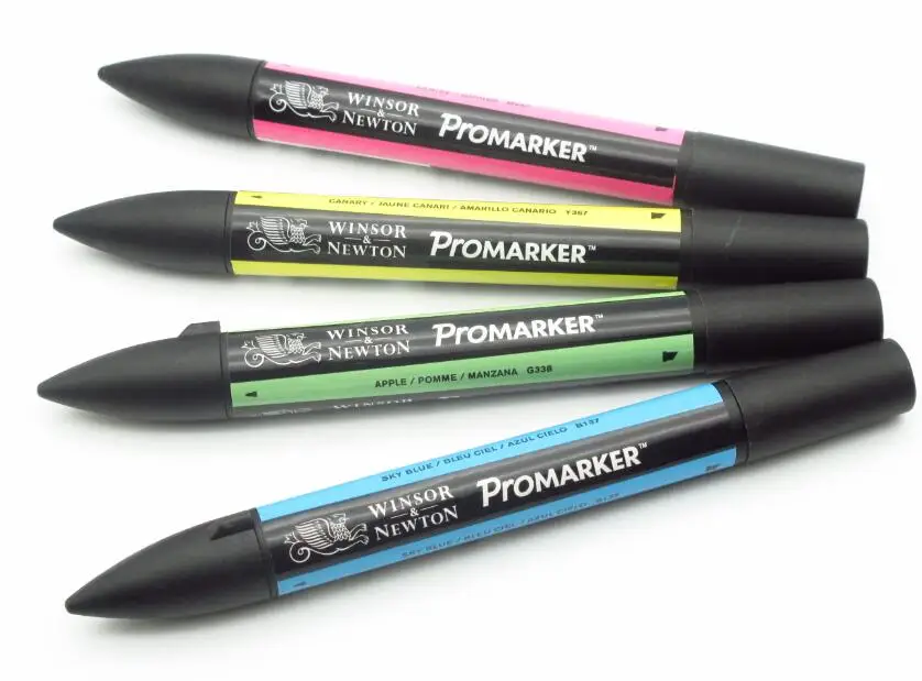 Набор графических маркеров Winsor& Newton Promarker с жестким наконечником - Цвет: 4B