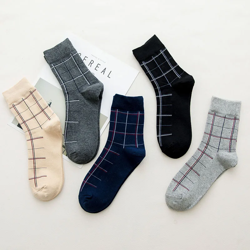 10 pairs/lot Men Combed cotton socks men's pure cotton socks men's