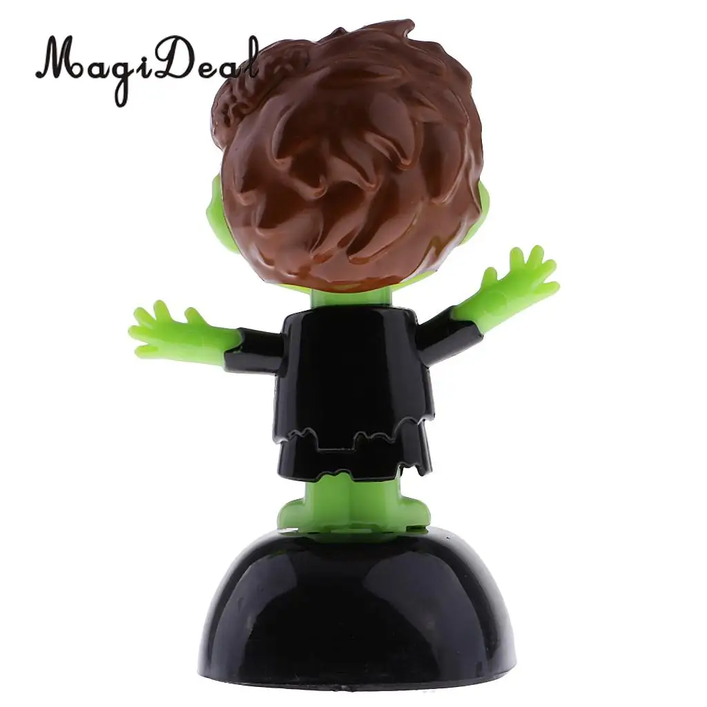 MagiDeal Solar Powered Dancing   Toy Car Ornament Bobble Head Dog Animal Toy for Home Office Desk Table Decor 10Kinds