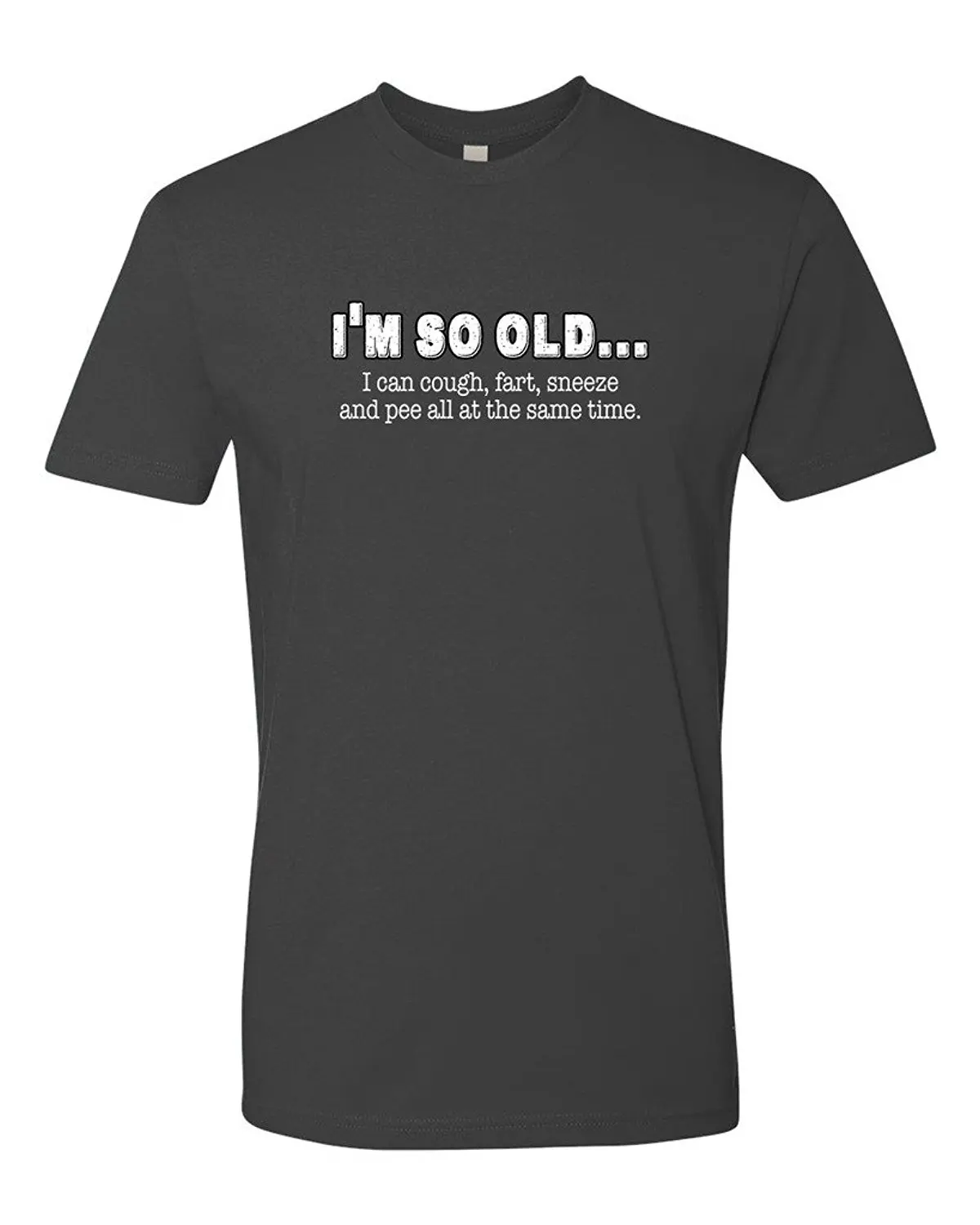 Men's Grandpa Gift T Shirt | I'm So Old I Can Cough Men Adult T Shirt ...