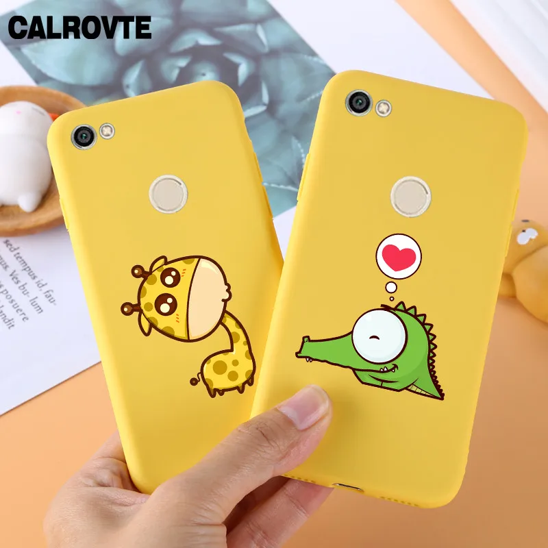 

For Xiaomi Redmi Note 5A Case Cover Redmi Note 5A Case Soft TPU Cute Yellow Phone Case For Funda Xiaomi Redmi Note 5A Prime