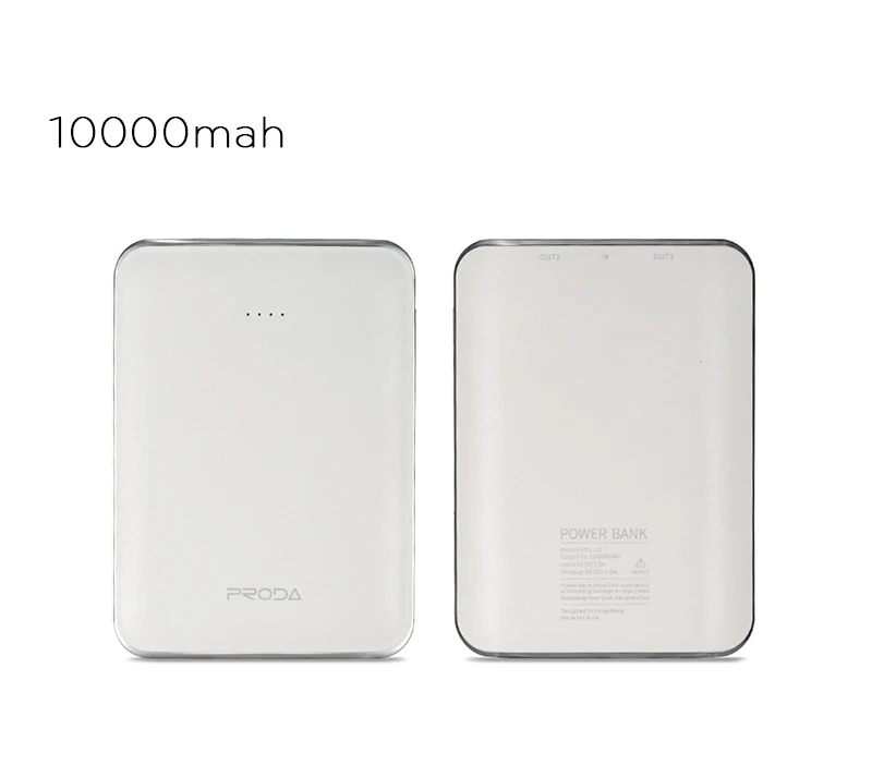 Remax Proda Мини power bank 5000 мАч портативный power Bank 10000 мАч внешний телефон зарядное устройство Bateria наружный универсальный планшет