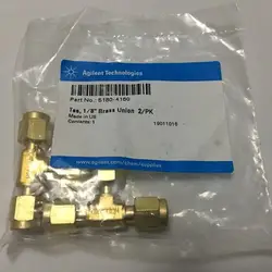 Для Agilent Tee 5180-4160 1-8 дюймов, латунь, 2 в упаковке