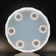 Прозрачный шар Базовая доска формы для эпоксидной смолы для ювелирных изделий силиконовая форма Высушенный Цветок Смола DIY декоративные поделки