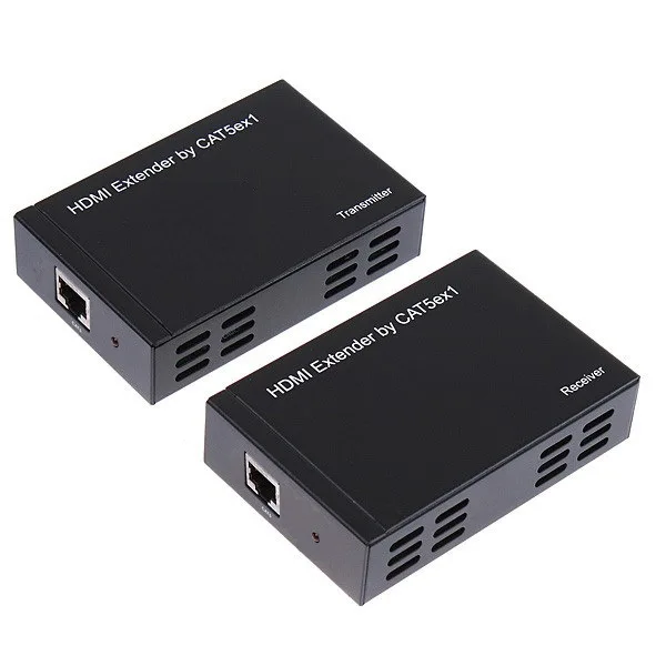 

HDMI Extender Over IP/TCP UTP/STP CAT5e/6 Rj45 LAN Network 1080p 100m Extension HDMI Splitter Sender Receiver IR Loop Control