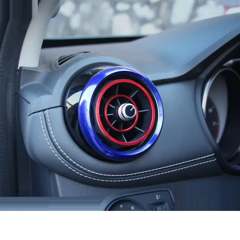 Авто Выход Кондиционер Автомобильный декоративный Хром Стайлинг автомобиля