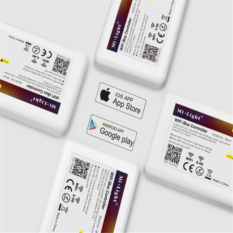CLAITE Mi Light WiFi iBox LED контроллер 2 4G беспроводной смартфона для RGBWW RGBCCT светодиодные