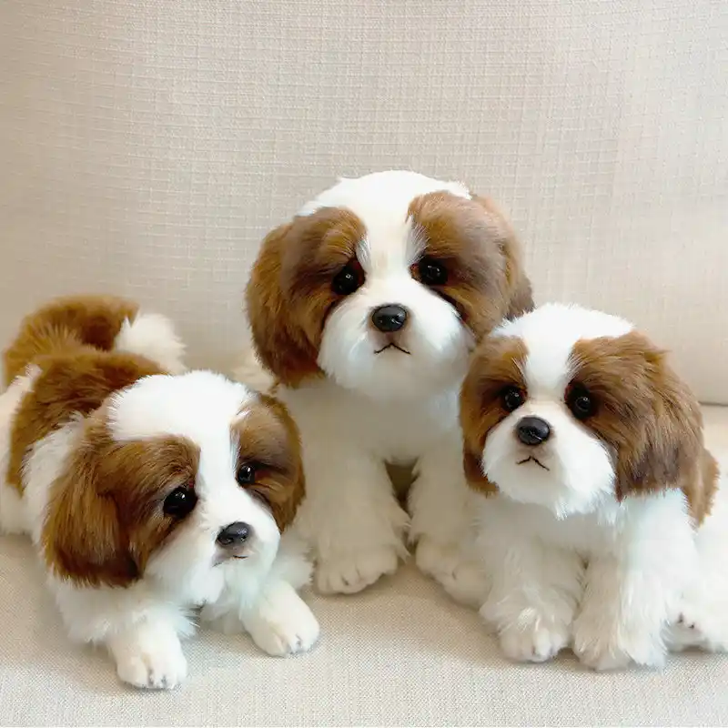 lifelike dog stuffed animals