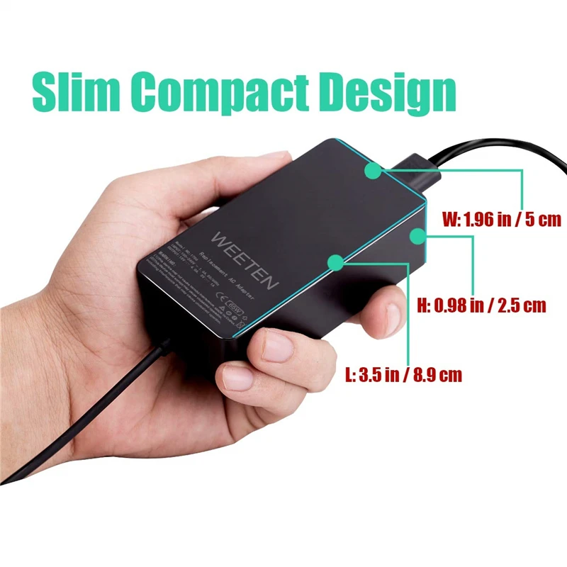 15 V 4A 65 W AC محول شاحن الجهاز اللوحي لمايكروسوفت السطح برو 3 4 1706 امدادات الطاقة المحموله ل سطح كتاب النواة i5 نموذج 1705 15 V 4A 65 W AC محول شاحن الجهاز اللوحي لمايكروسوفت السطح برو 3 4 1706 امدادات الطاقة المحموله ل سطح كتاب النواة i5 نموذج 1705
