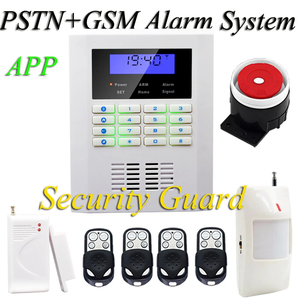 Free shipping new Hot sales Wireless home security alarm