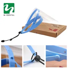 1 комплект Стоматологическая Маска Защитная крышка 1 полка 10 шт. предохранительная маска для стоматолога Съемная лицевая защита Сменные Чехлы