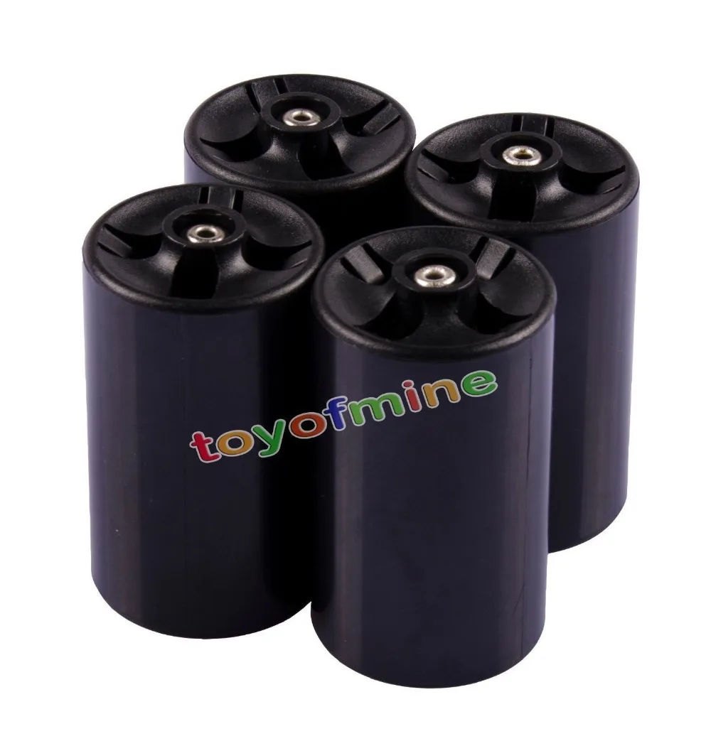 4x AA To D Size Adapter Case Holder Switcher Battery Adaptor Converter
