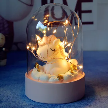 Creative Unicorn Bedroom Decorative Lamp