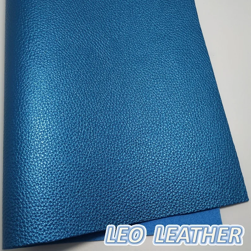 

1PCS 21x29cm A4 SIZE Synthetic Leather, PU Leather, Metallic Embossed Litchi Grain Soft Leather Fabric For DIY Accessories 8S46A