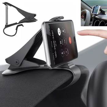 

Antiskid Car Phone Holder Clip HUD Design Dashboard Adjustable Mount For iPhone 8 7 Plus 6 Galaxy S8 Phone Stand Bracket #PY10
